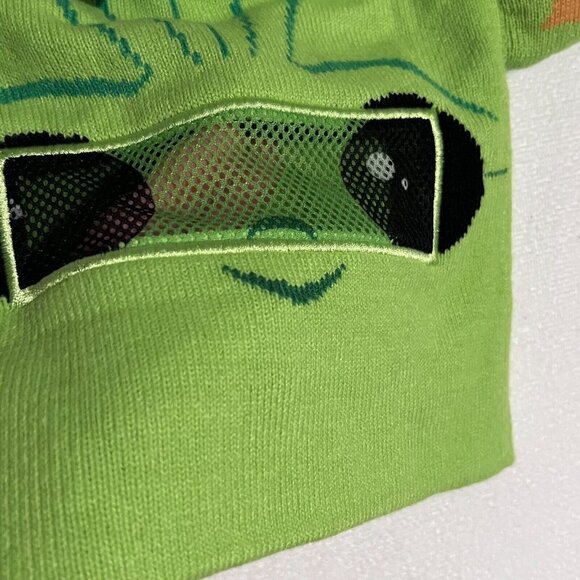 Star Wars The Child 'Baby Yoda' Grogu Flip-Down Beanie Hat Kids OSFM Winter Mask - Picture 7 of 10